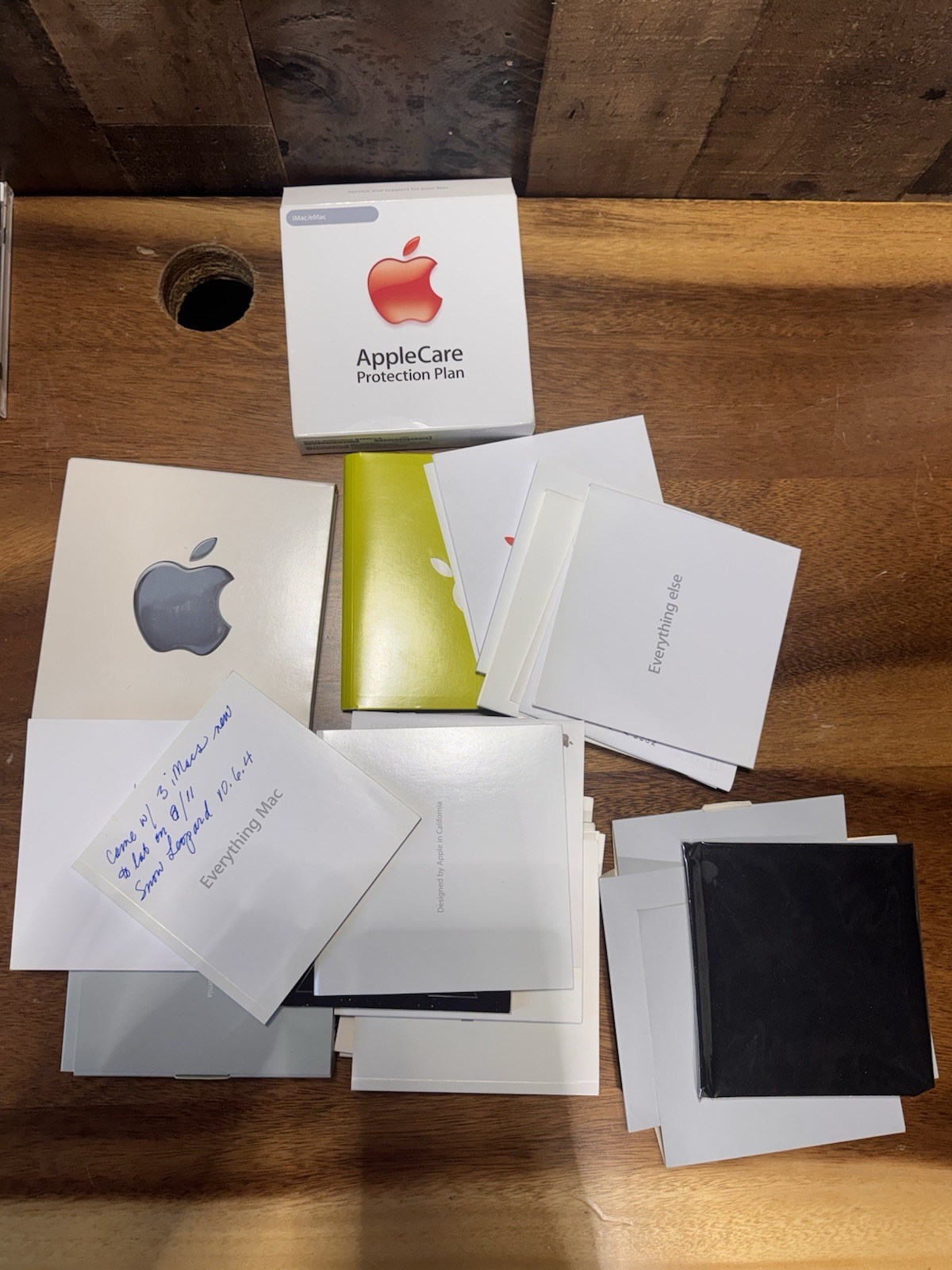 Vintage Apple Mac Software Lot iWork iLife AppleWorks OS X Restore DVD CDs