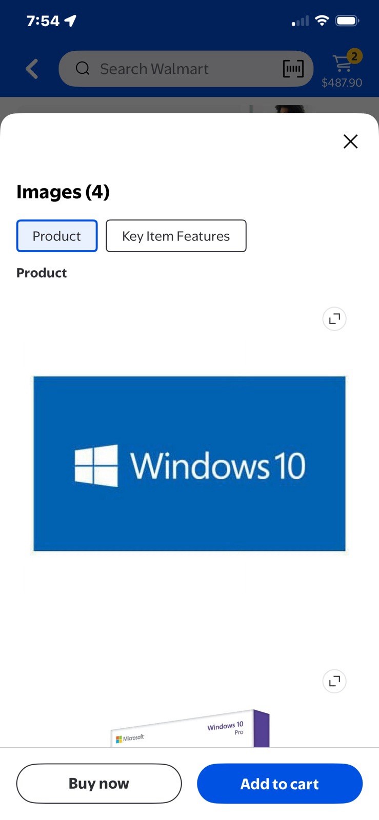 Microsoft Windows 10 Pro Professional USB 3.0 Open Box 32/64 Bit