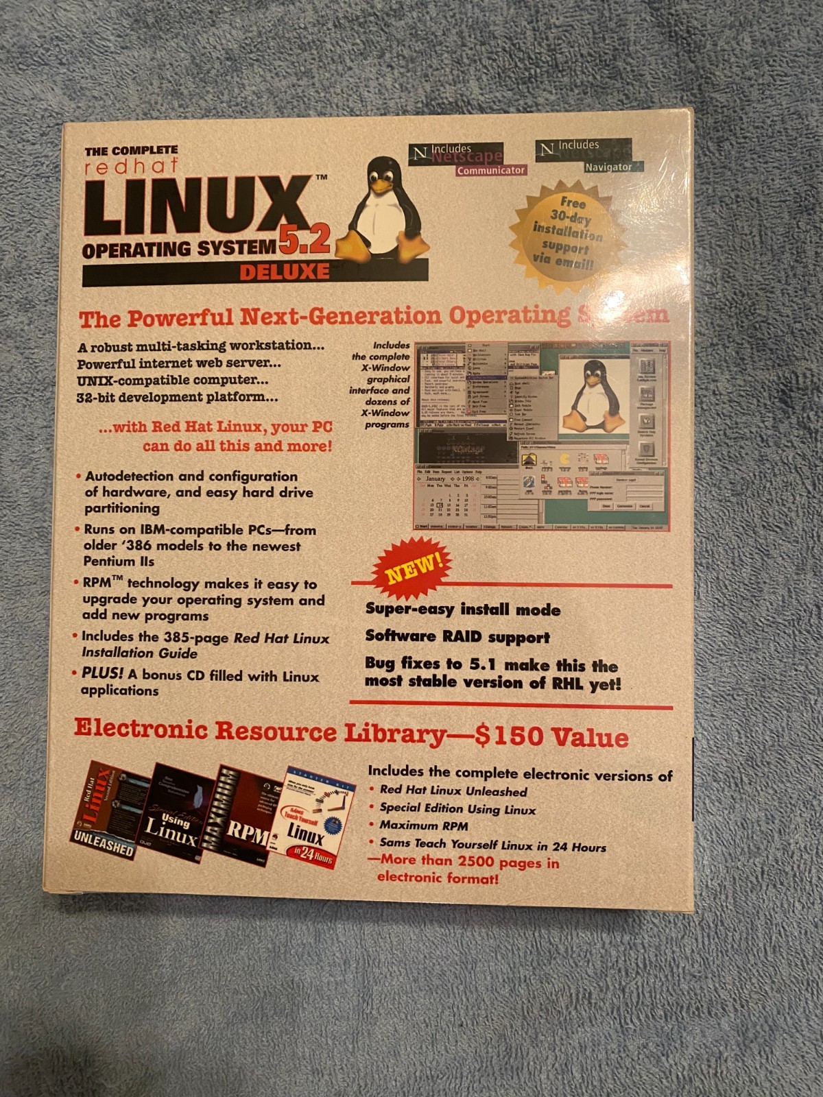 Complete Red Hat Linux 5.2 Operating System Deluxe