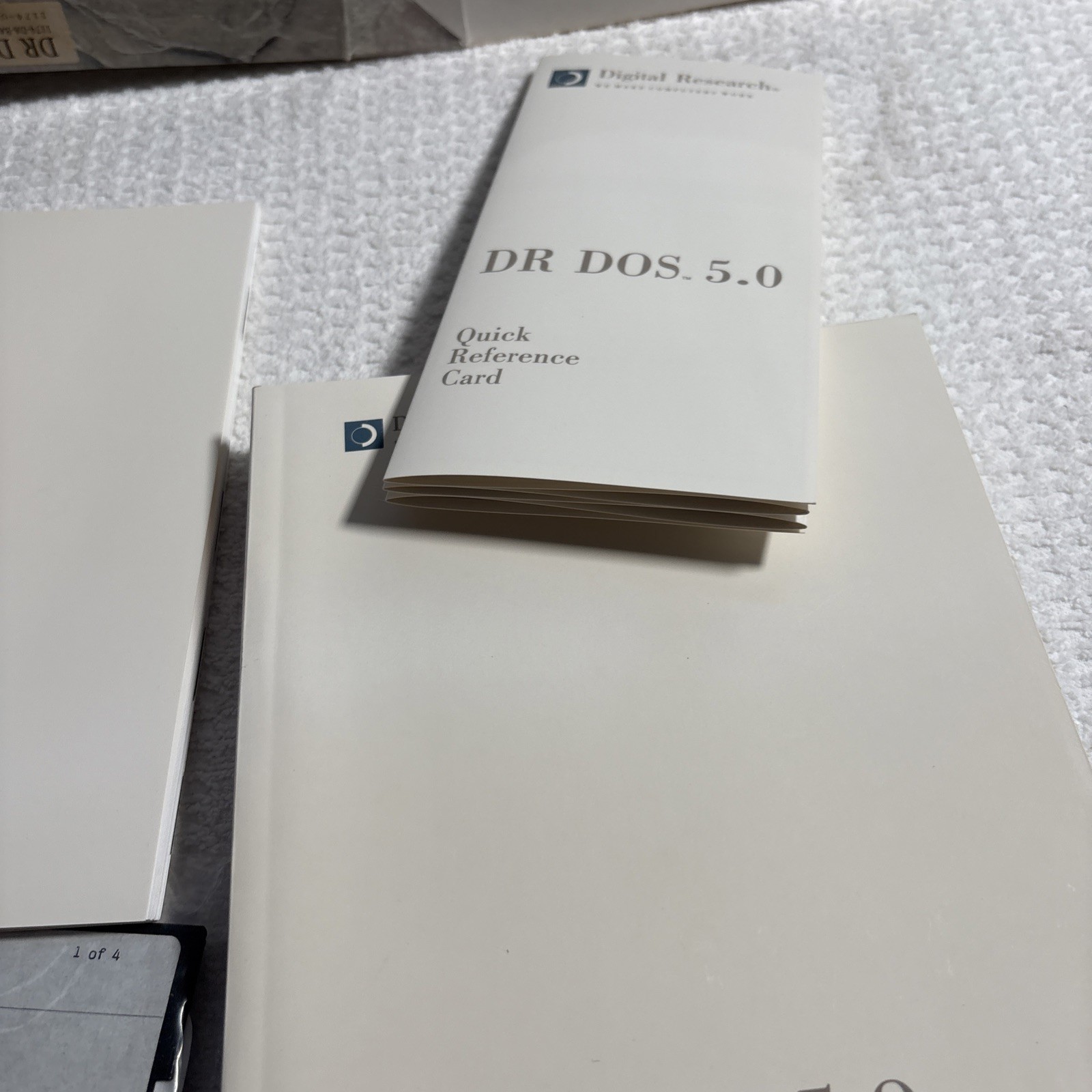 DOS 5.0 Vintage Collectible Digital Research 5.25″ Disk DR DOS 5 Rare Open Box