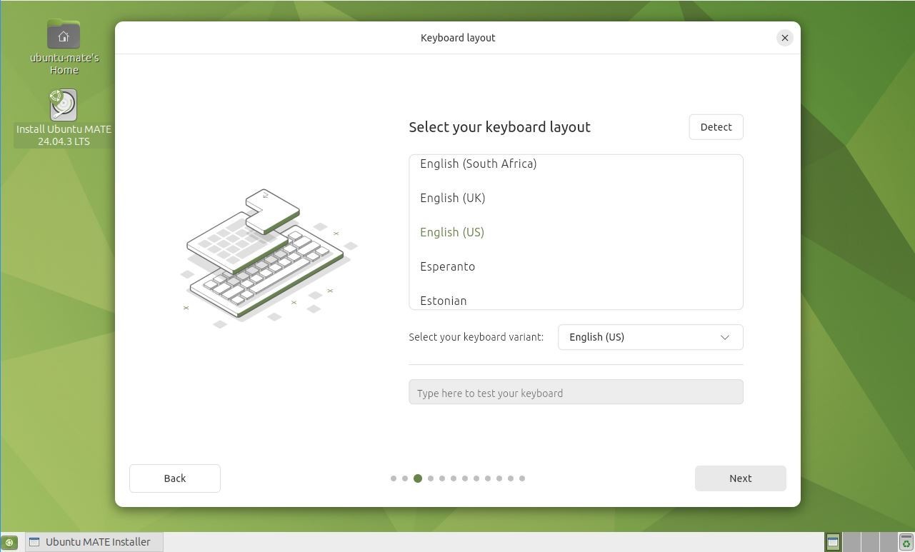 Ubuntu MATE 24.04.3 USB Live Installer – UEFI/BIOS Compatible PC & MAC 64-BIT