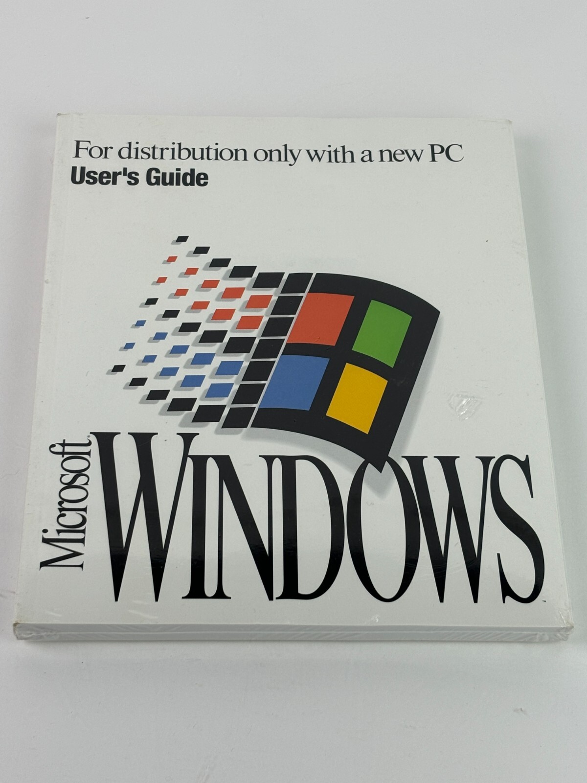 Vintage Microsoft Windows 3.1 User’s Guide Brand New / Sealed F7.2