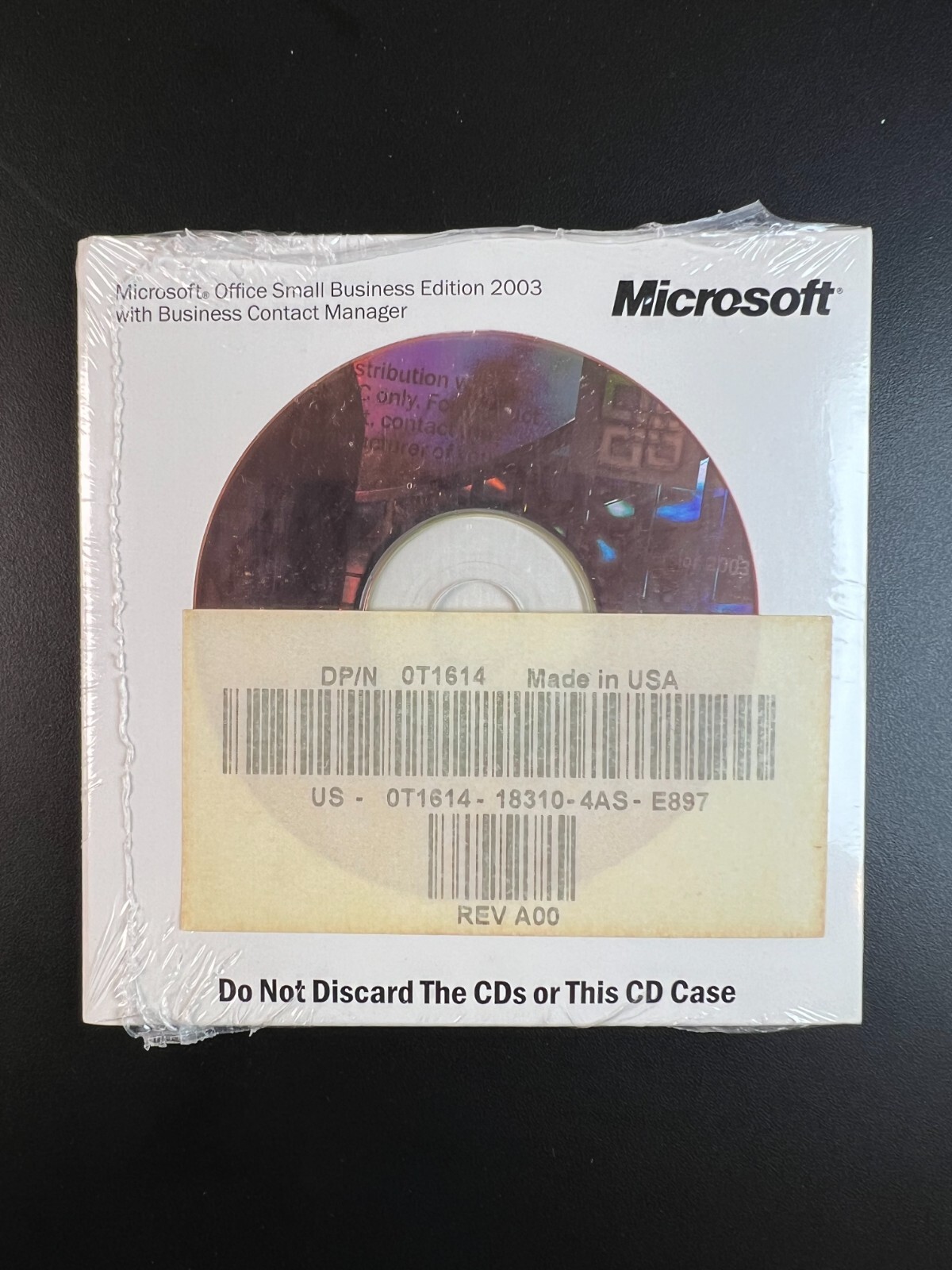 Microsoft Office Small Business Edition 2003 With BCM (Business Contact Manger)