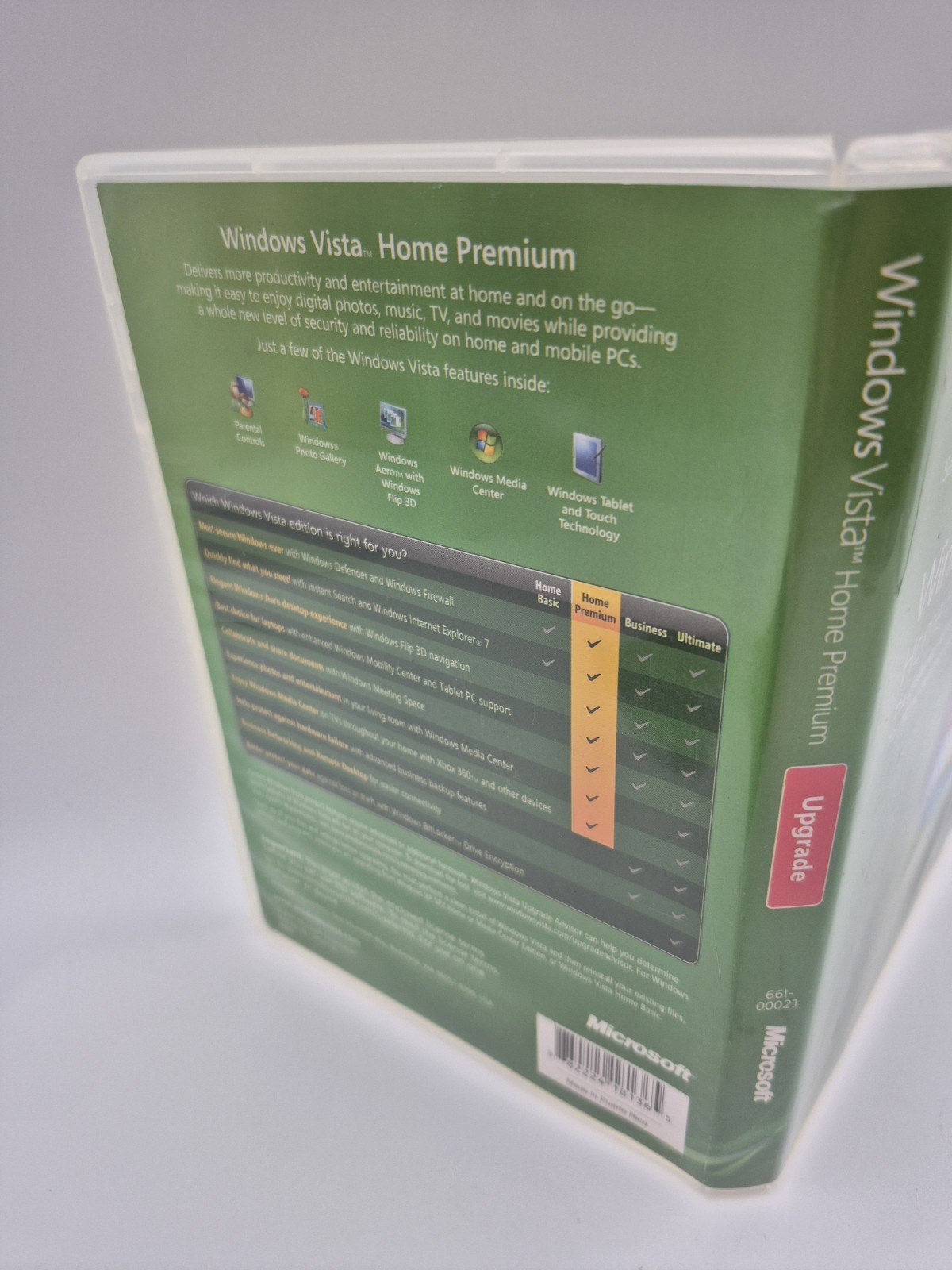 Windows Vista Home Premium Service Desk Upgrade 32 Bit with Product Key
