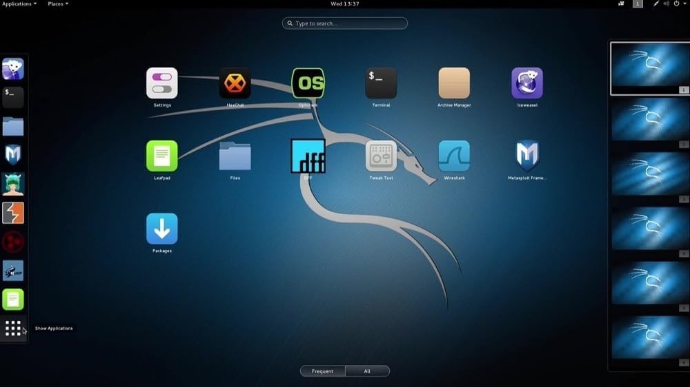Latest New Release Kali Secure Linux OS Operating System for PC on DVD