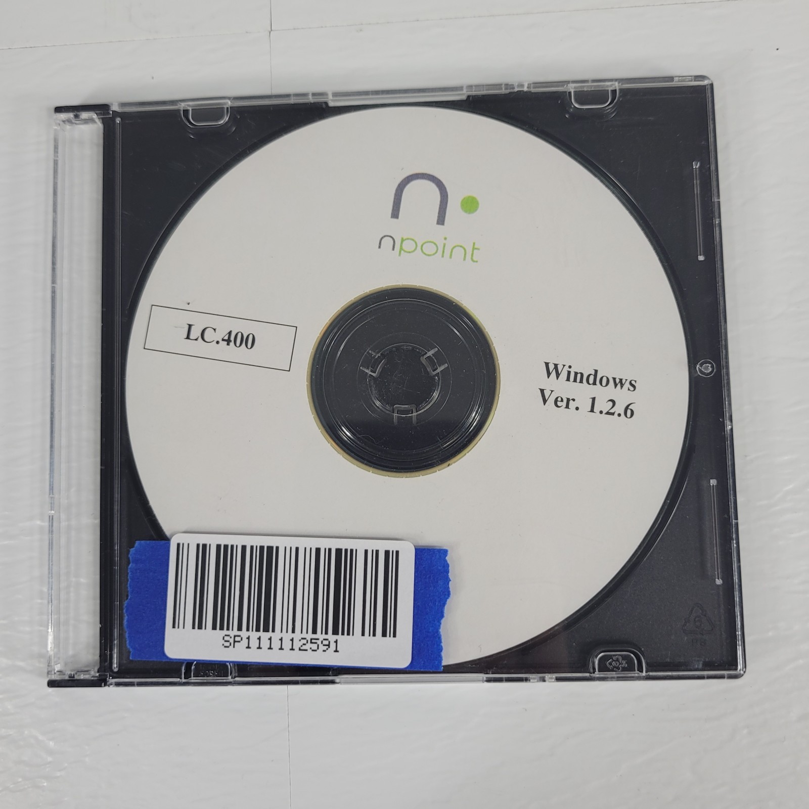 npoint LC.400 Windows Ver. 1.2.6 Piezo Controller Software Download Disk