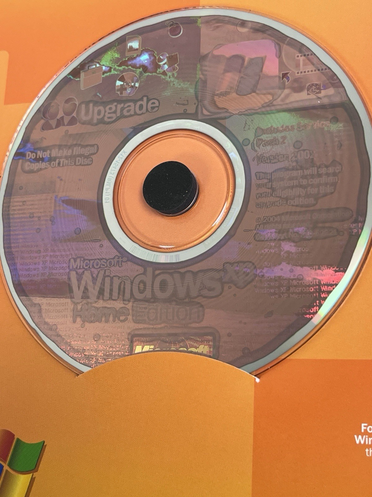 Windows XP Home Edition Upgrade w/ SP2, Complete w/o Box Microsoft 2002