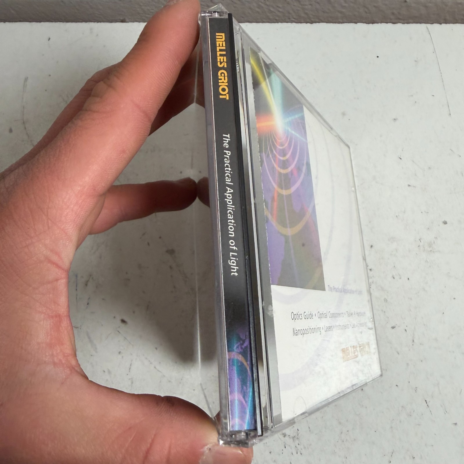 Melles Griot The Practical Application of Light (CD, 1999) Software For Windows