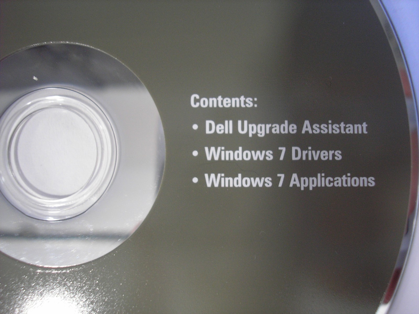 Dell Microsoft Windows Vista Bus to Win 7 Pro 64-Bit Upgrade DVD w/COA/Code=NEW=