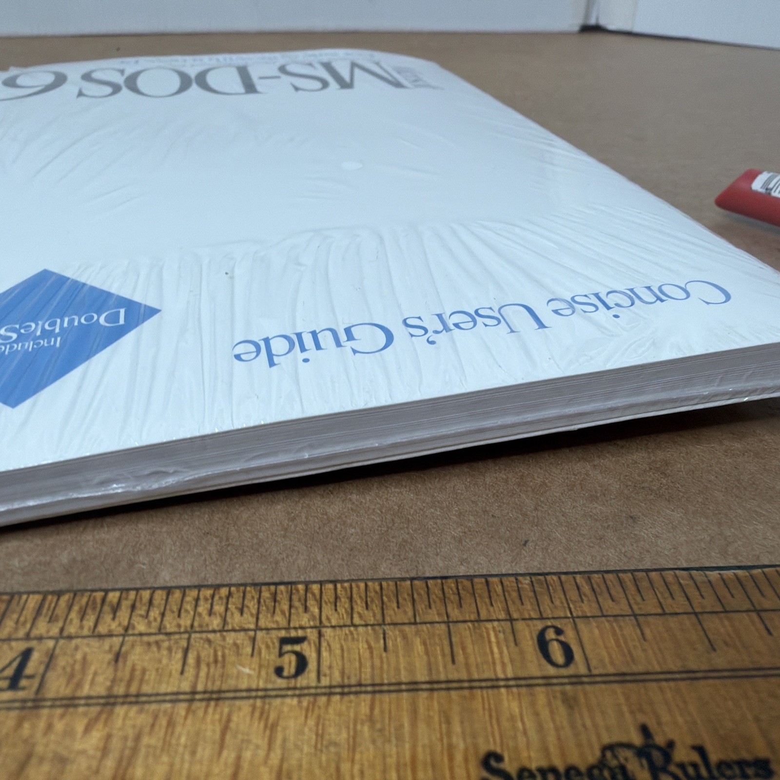 Vintage Microsoft MS-DOS 6.2 Concise User’s Guide 3.5″ w/ COA New Sealed