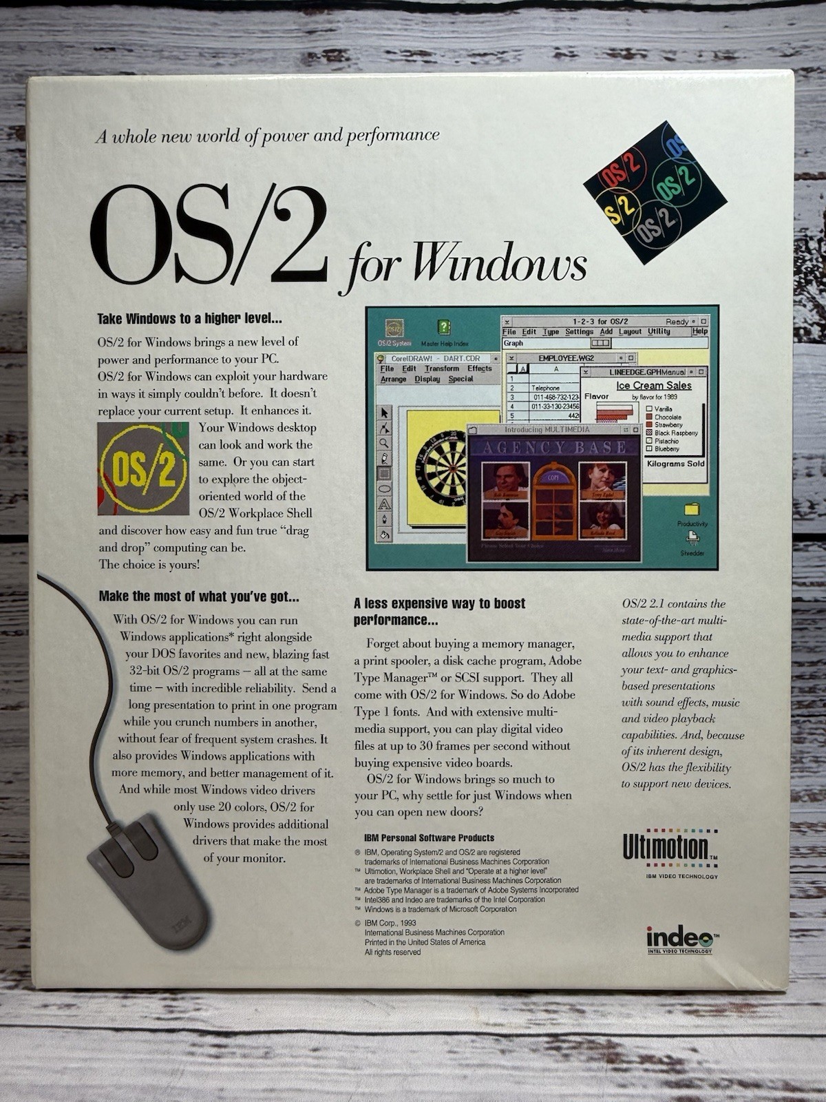 IBM OS/2 Special Edition for Windows 3.1 CD-ROM, 5.25 Discs Complete w. Manuals