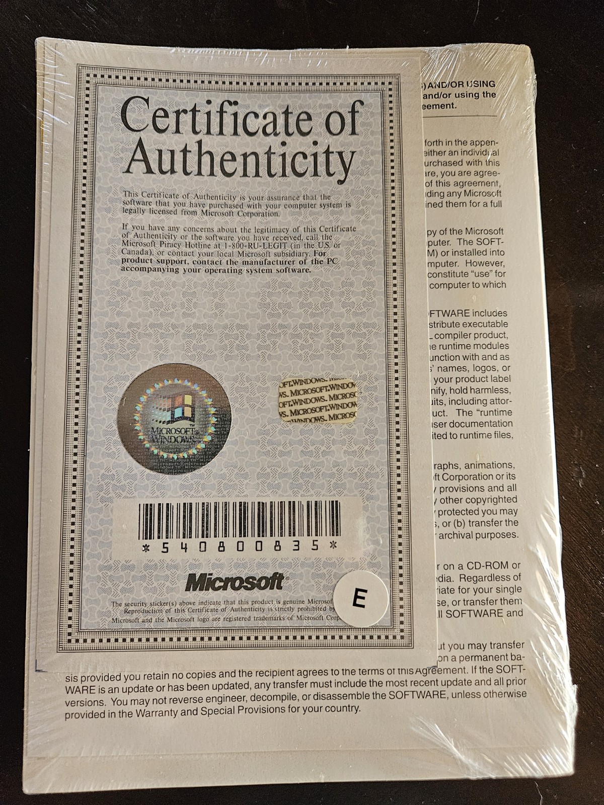 Vintage Microsoft Windows 3.1 User’s Guide Brand New Sealed
