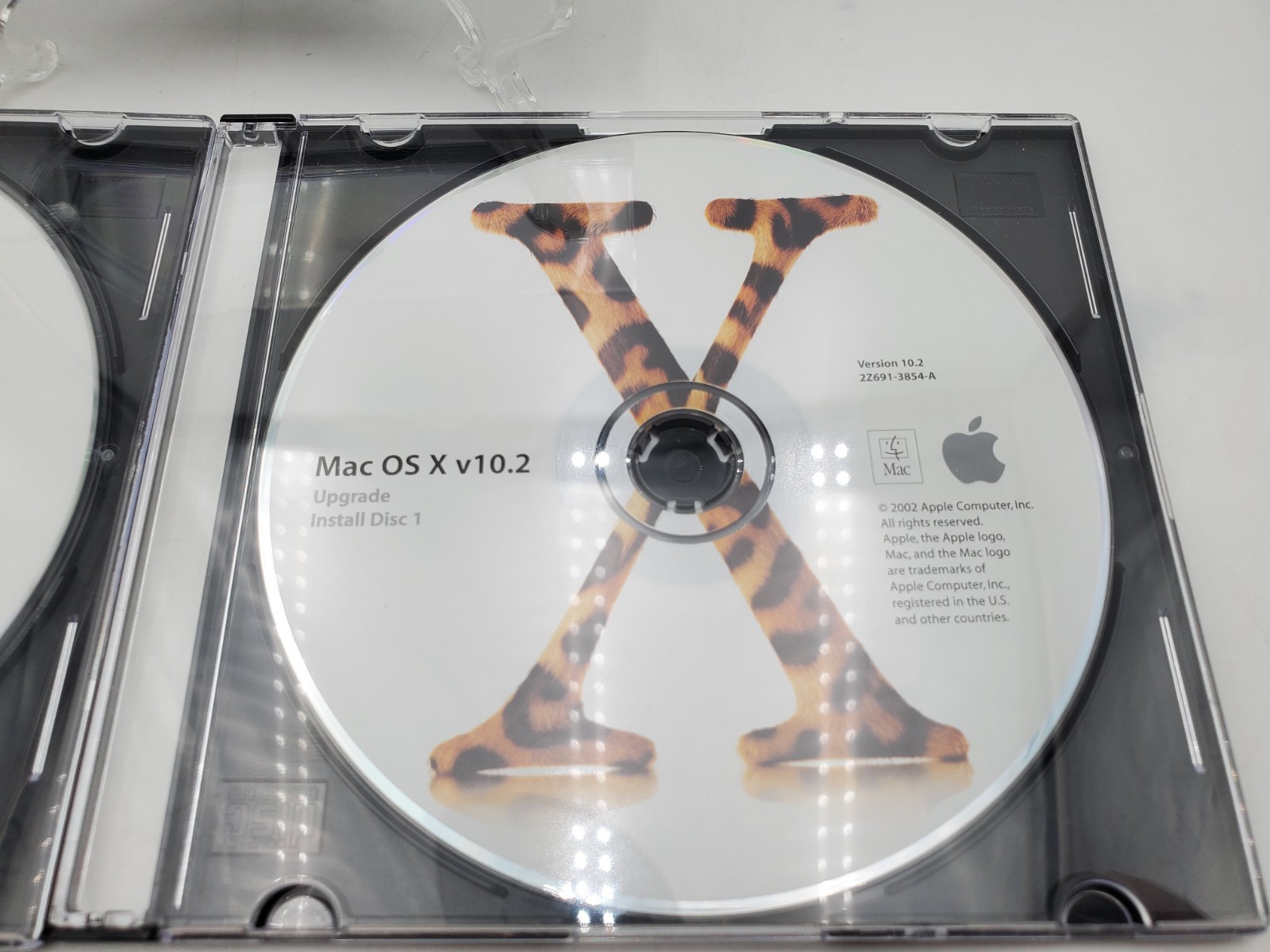 Apple Mac OS X v10.2 Upgrade Install Disc, Developer Tools Disc Lot of 3 Disc