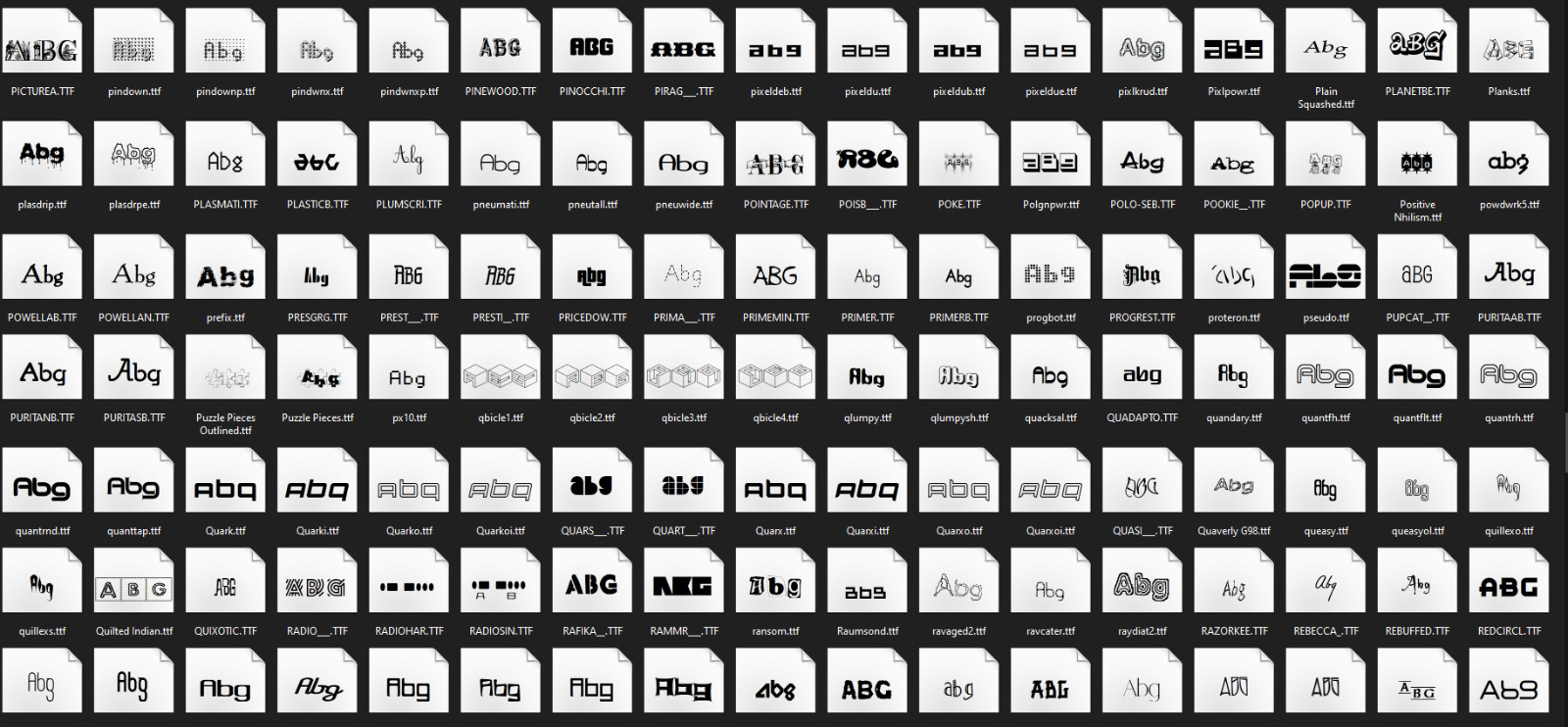 1500 Professional TrueType Fonts – Works with Windows, Mac & Linux .TTF CD-ROM