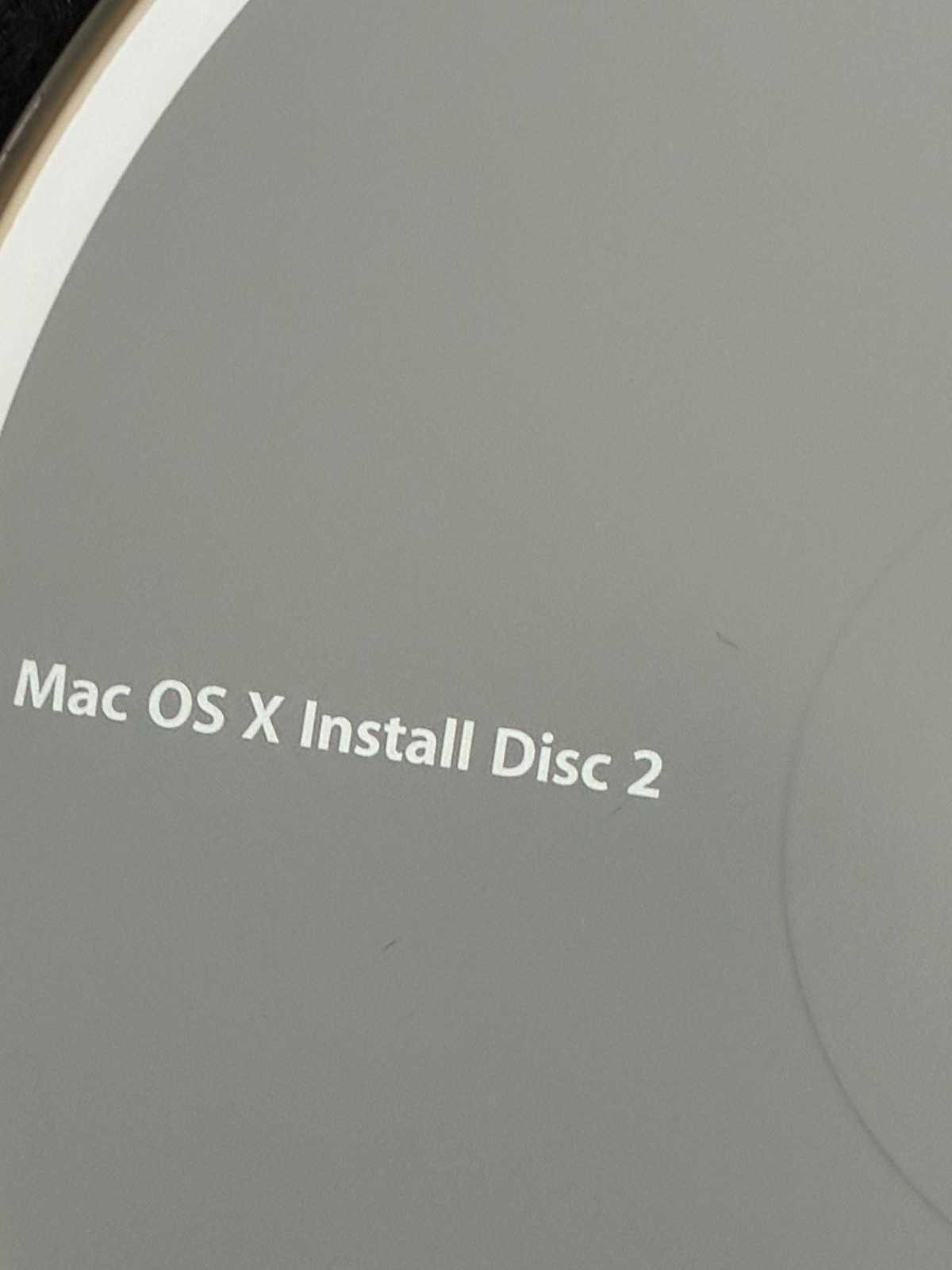 MacBook Pro OS X Install Disc 1 & 2