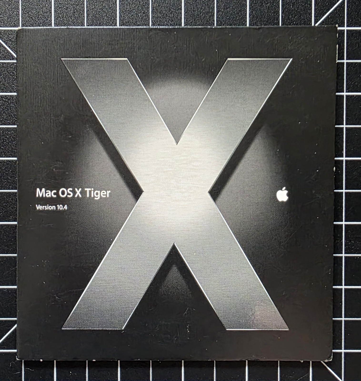 Vintage Apple Mac OS X Tiger 10.4 Upgrade DVD Macintosh Software PowerPC