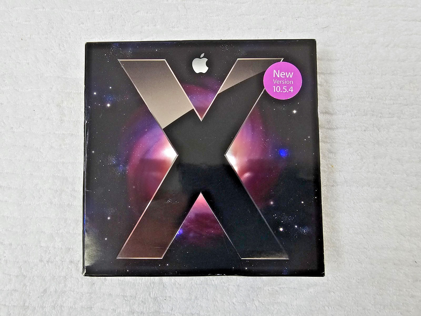 Apple Mac OS X Leopard 10.5.4 Install DVD Family Pack w Manual & Original Boxing