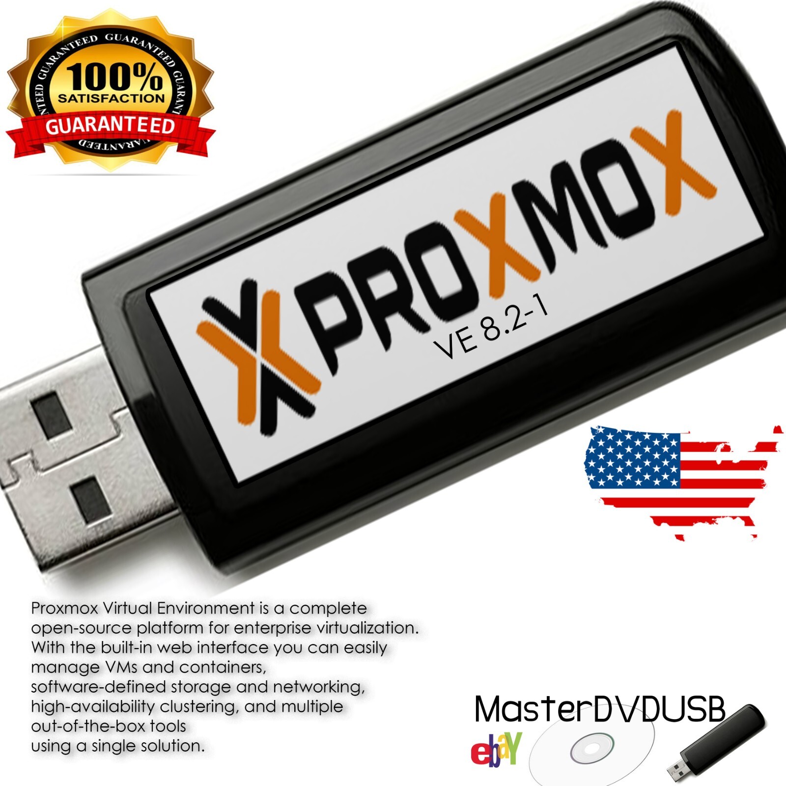 Proxmox Virtual Environment USB – Enterprise Virtualization Platform Installer