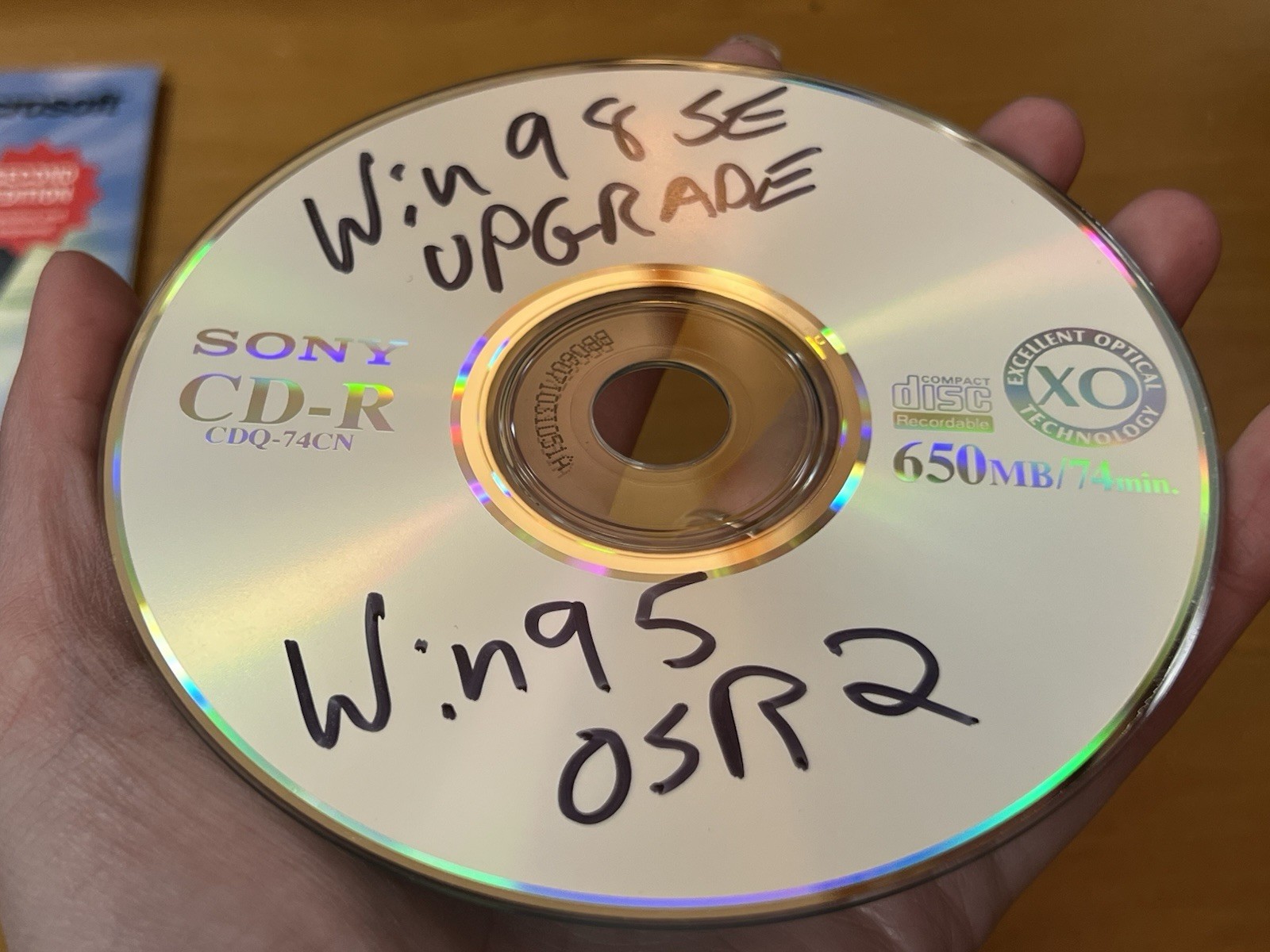 Microsoft Windows 98 Second Edition Upgrade CD-ROM