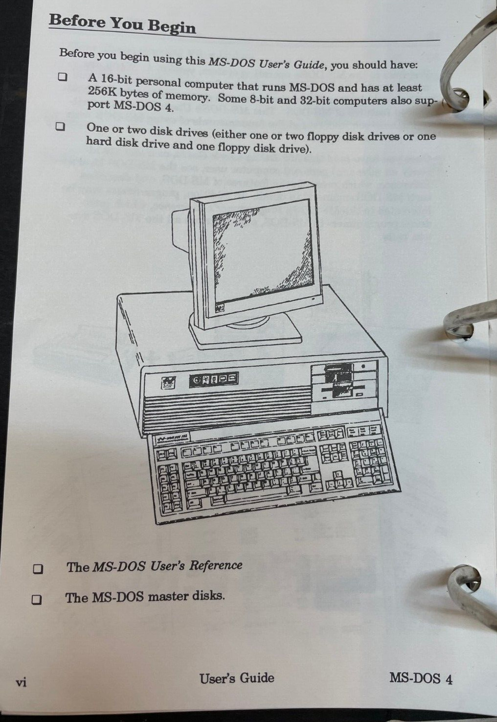 Northgate Computer System Microsoft MS-DOS & GW Users Guide & 6 Discs 1988 Rare