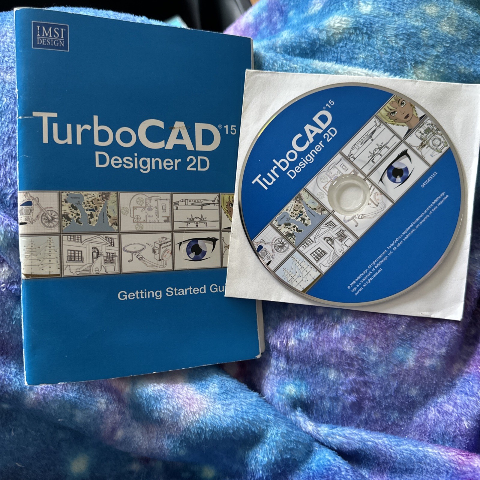 TurboCAD 15 Designer 2D DVD W/Serial # & Activation Key For Windows XP & Vista