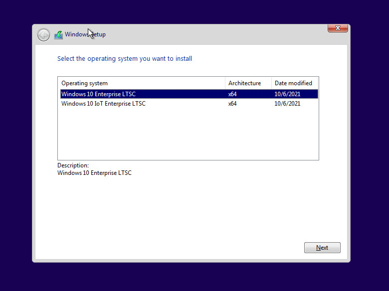 Windows 10 Enterprise LTSC 2021 Valid Microsoft Key – Single on USB Device