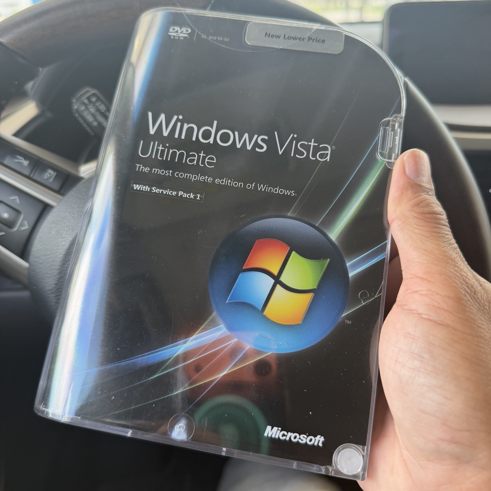 Microsoft Windows Vista Ultimate 32 & 64 Bit DVD ROM