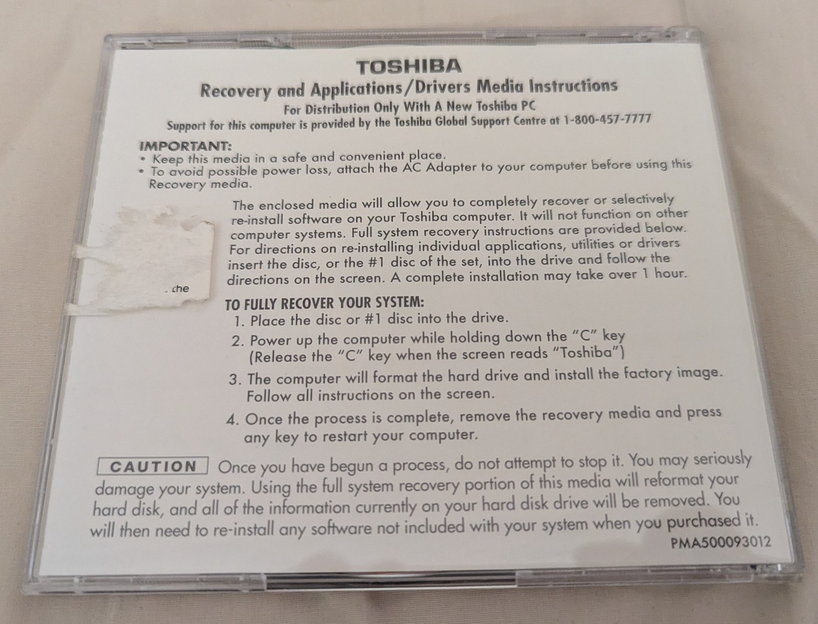 Toshiba Recovery and Application Drivers, Satellite P200/P205 Series, Win Vista
