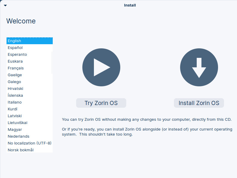 Zorin 17.1, 16.3 or 15.3 Linux OS 64bit 32bit DVD or USB Drive / Live /Bootable