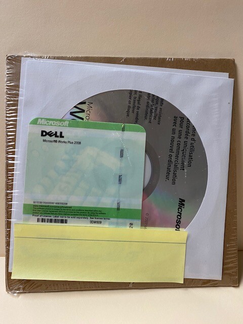 MICROSOFT WORKS PLUS 2008_BRAND NEW