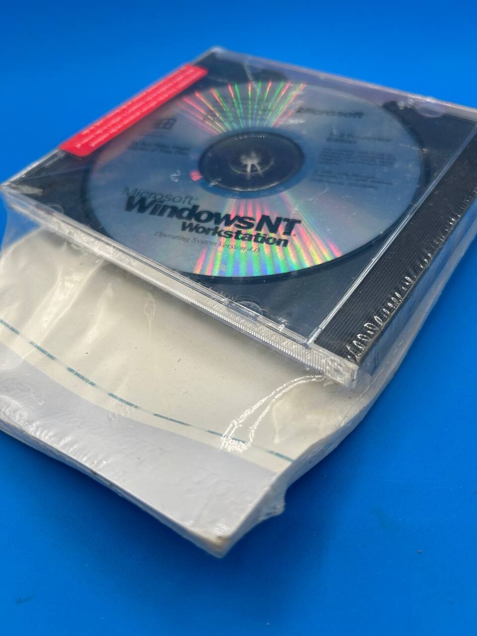 RARE Microsoft Windows NT Workstation 4.0 – Brand New SEALED CD Software LV16