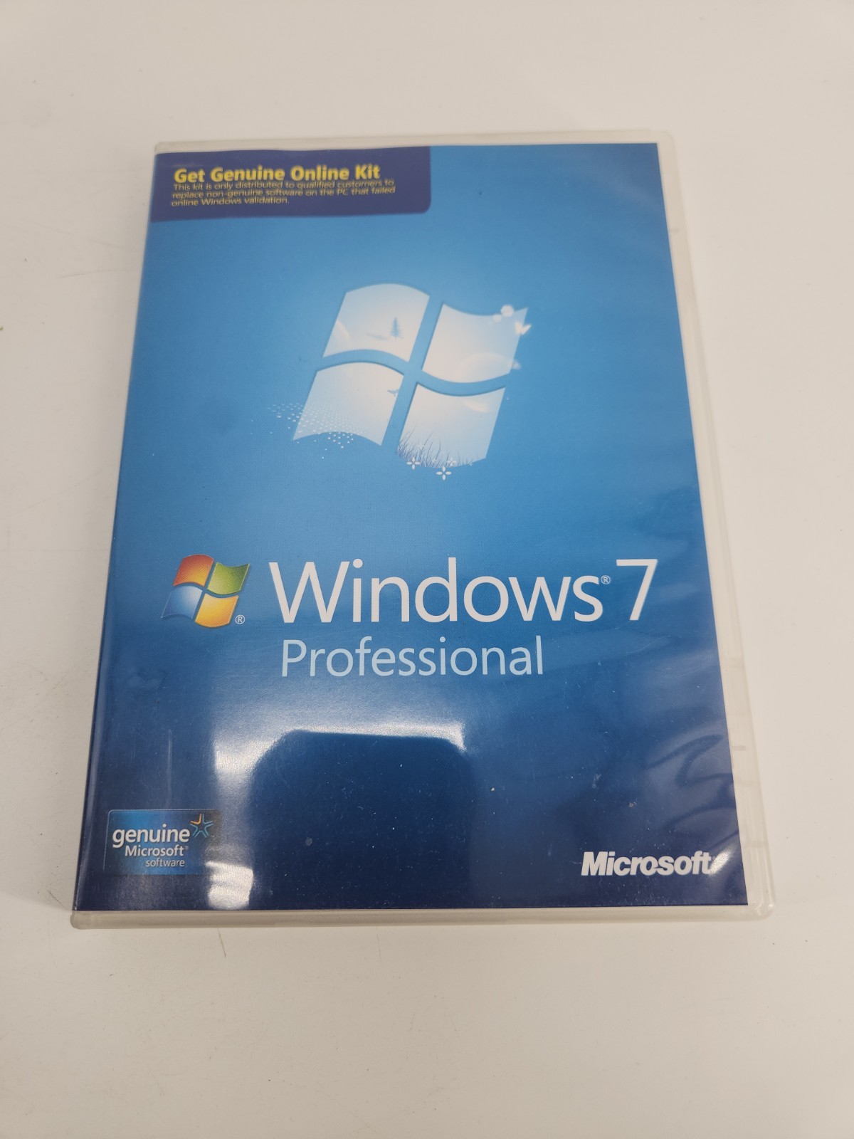 Microsoft Windows 7 Professional „Get Genuine” Kit – FULL RETAIL