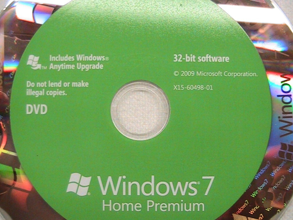 1 WINDOWS 7 HOME PREMIUM FULL 32 AND 64 BIT SOFTWARE IN RETAIL BOX PRODUCT KEY