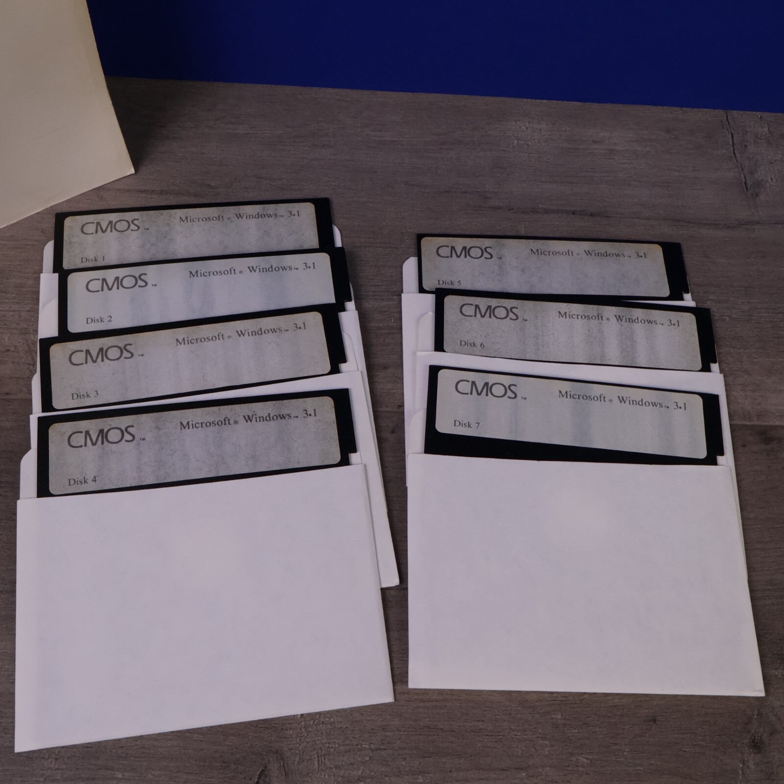 Vintage Windows 3.1 Software – 5.25 Floppies