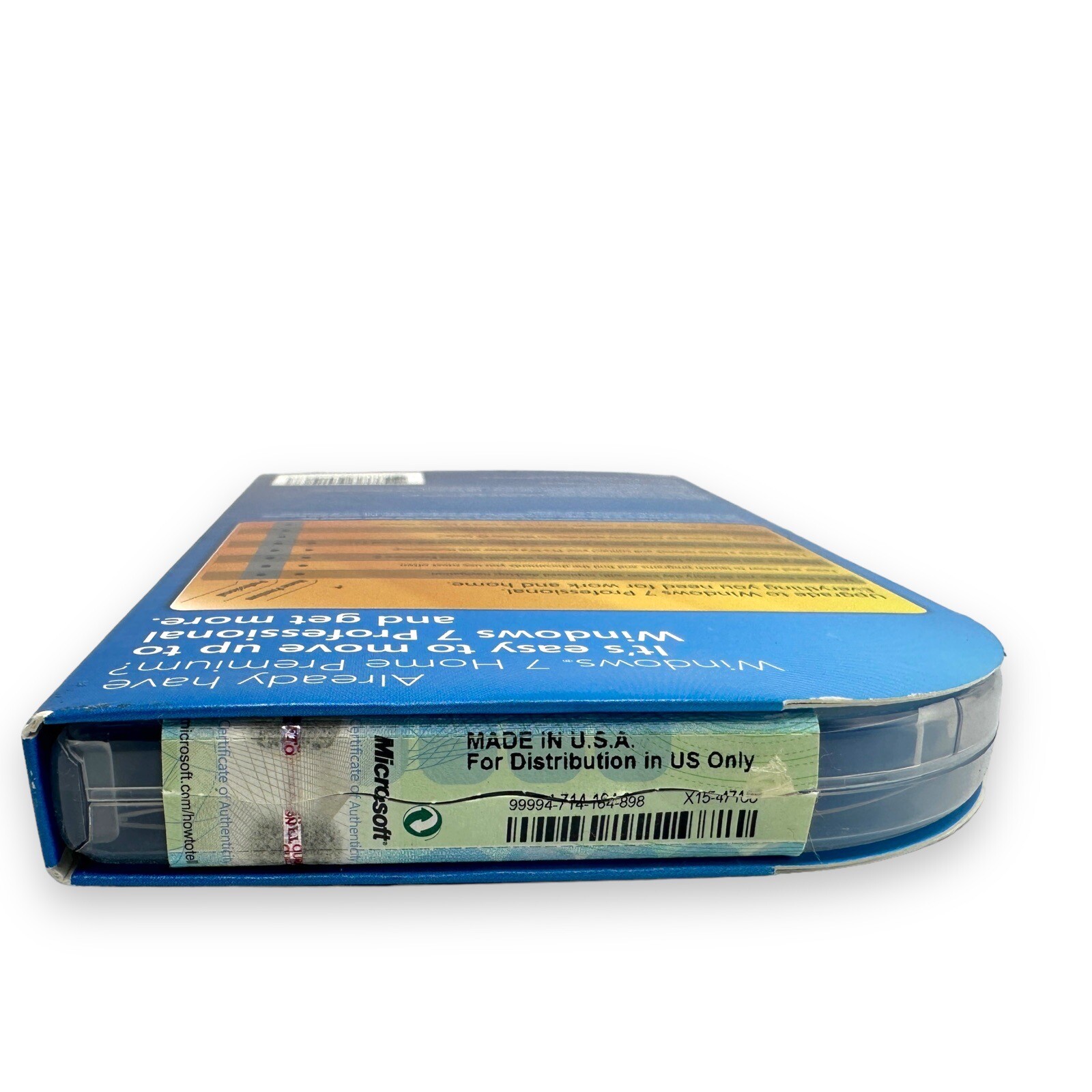 Microsoft Windows 7 Home Premium to Professional 32/64-Bit (Retail) (1…