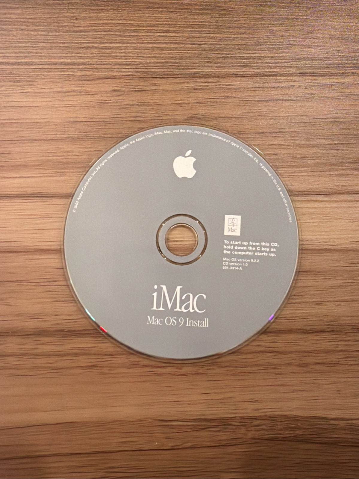 Apple iMac OS X Install Disks 10.1.2 + Applications + iMac Software Restore