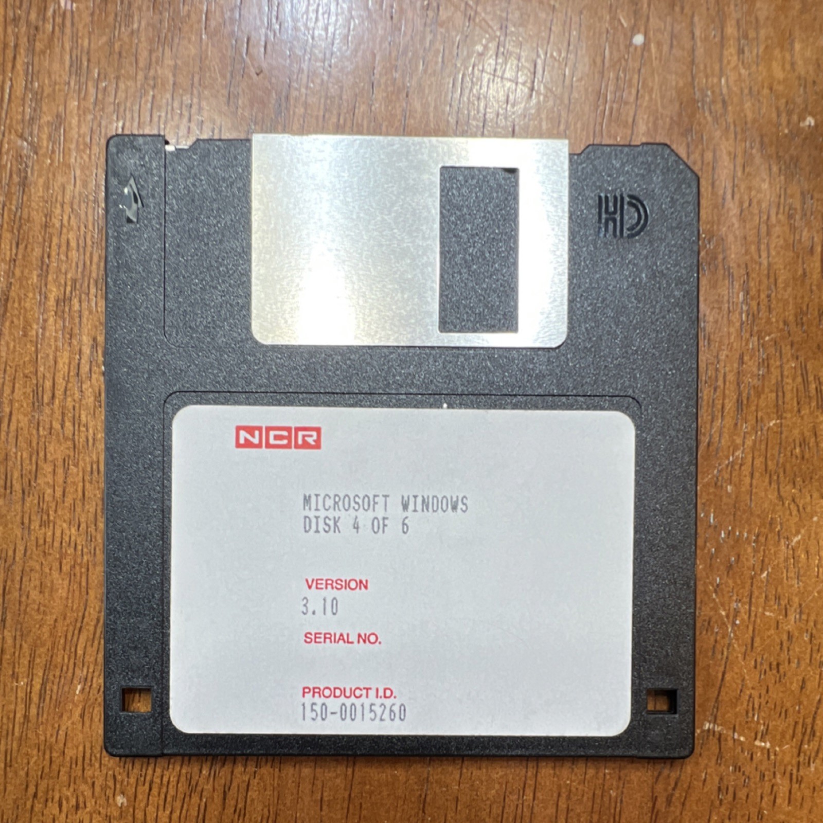 NCR Microsoft Windows 3.10 Floppy 3.5″ Operating System 6 Disk Set English