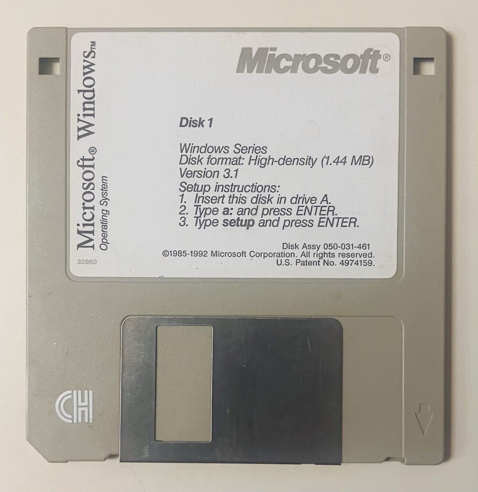 Microsoft Windows 3.1 1992 Complete 6 Disk Set User Guide 3.5 Floppy