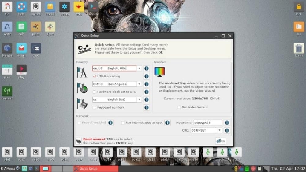Latest New Release Puppy Linux Bionic Pup OS Operating System for PC on DVD