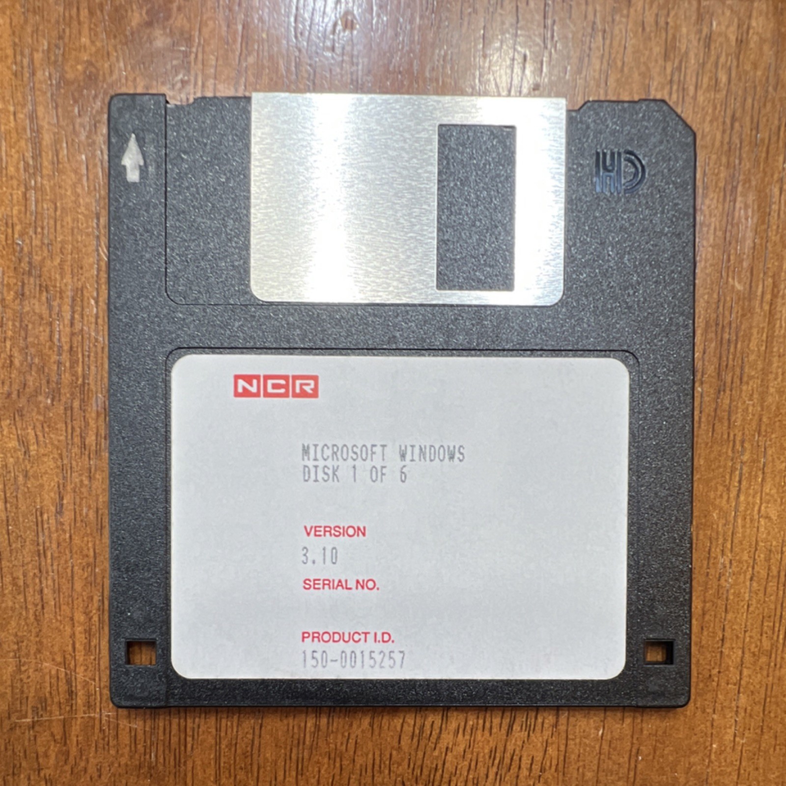 NCR Microsoft Windows 3.10 Floppy 3.5″ Operating System 6 Disk Set English