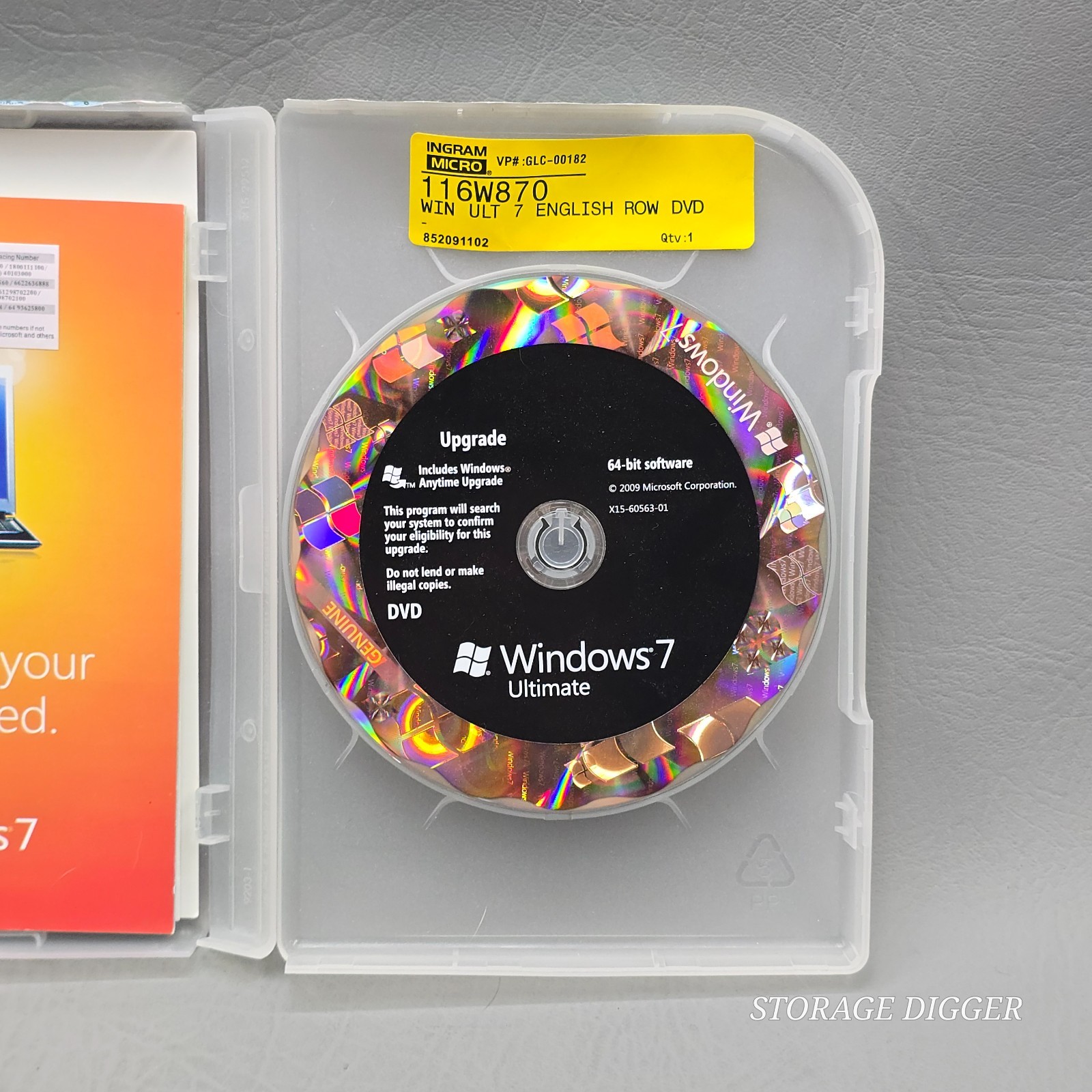 2009 Microsoft Windows 7 Ultimate Upgrade 32 Bit and 64 Bit English DVDs