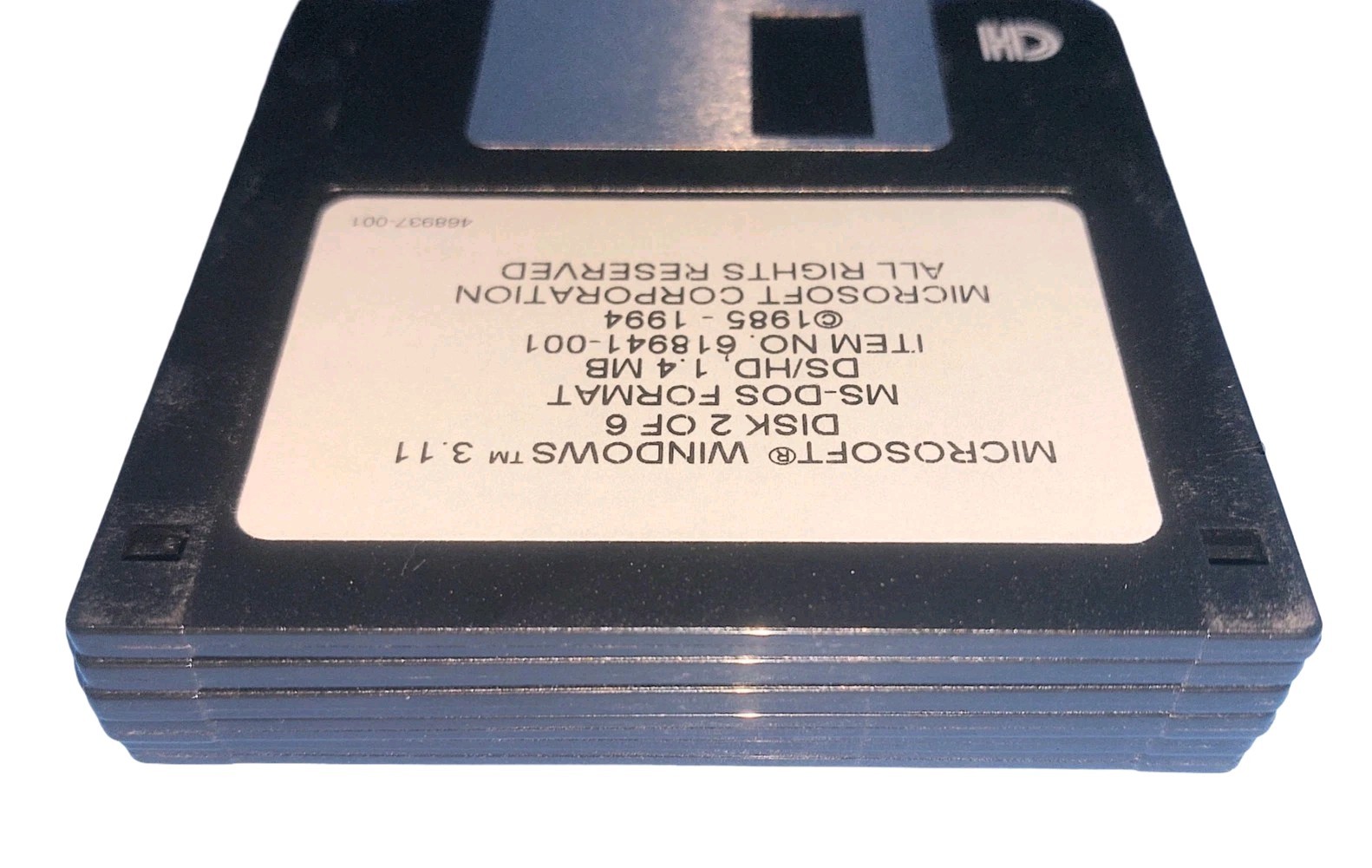 Microsoft Windows 3.11 Operating System Software 3.5″ Floppy Disk 1993 Lot Of 6