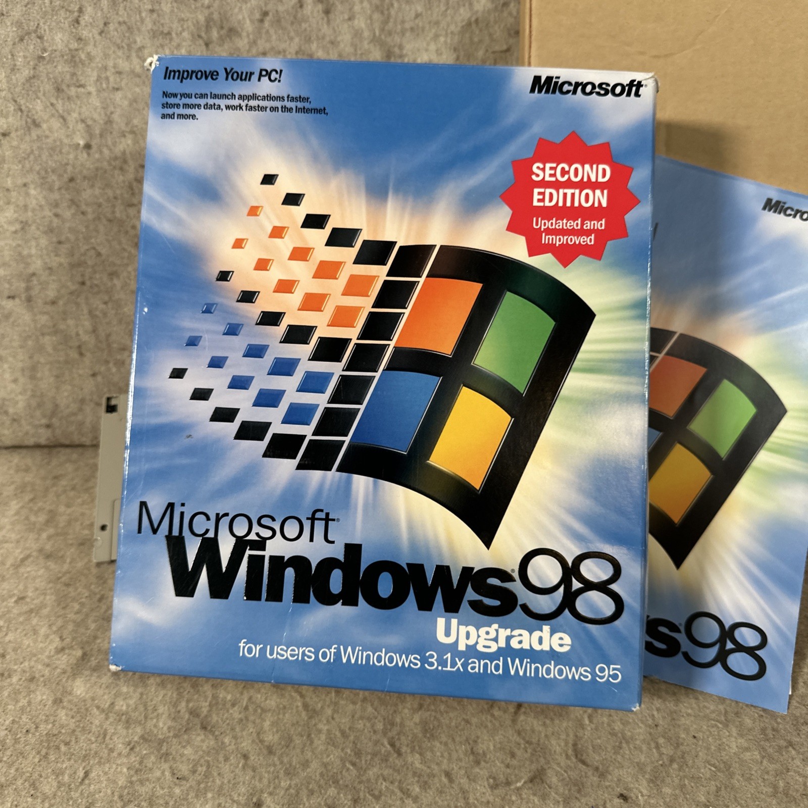 Vintage Microsoft Windows 98 Floppy Boot Disc (Parts/Repair)