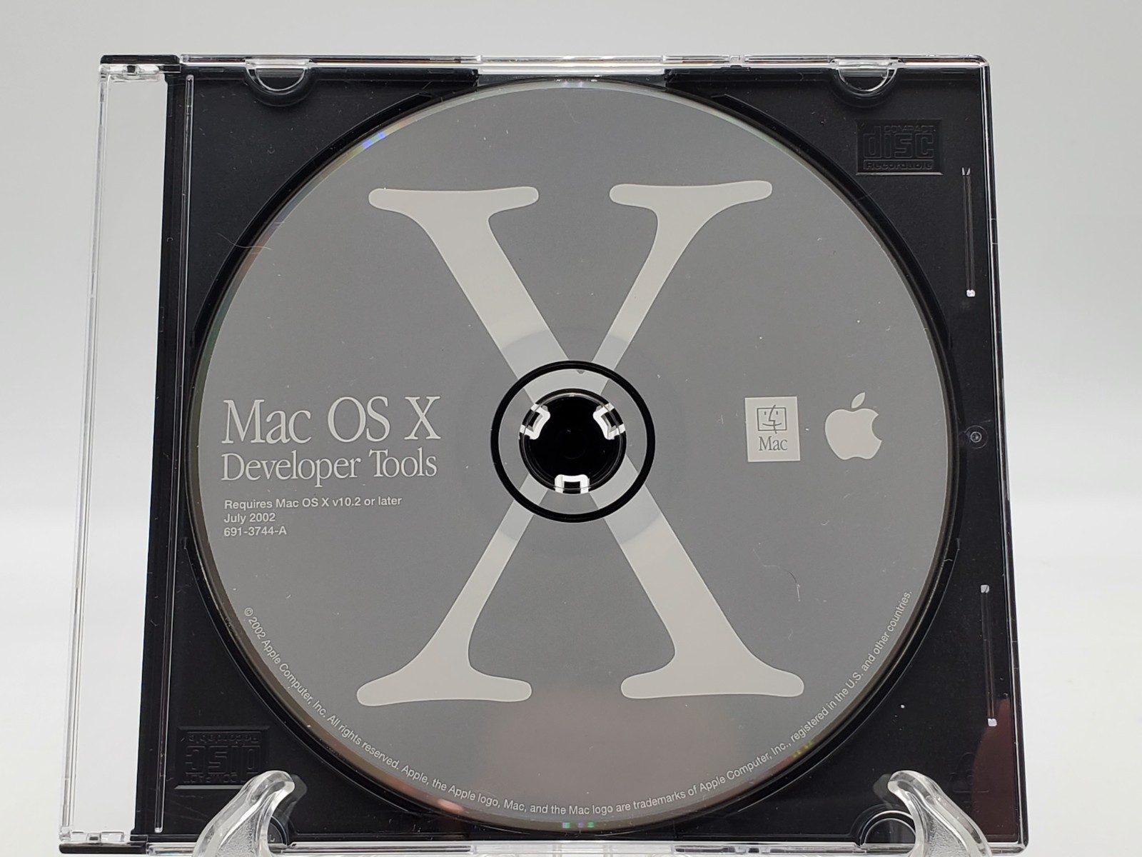 Apple Mac OS X v10.2 Upgrade Install Disc, Developer Tools Disc Lot of 3 Disc