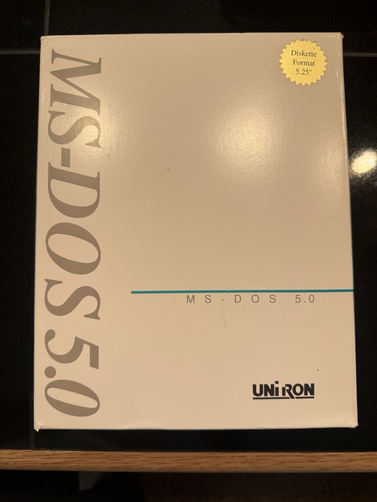 Uniron Branded MS-DOS 5.0 on 5.25” Diskettes