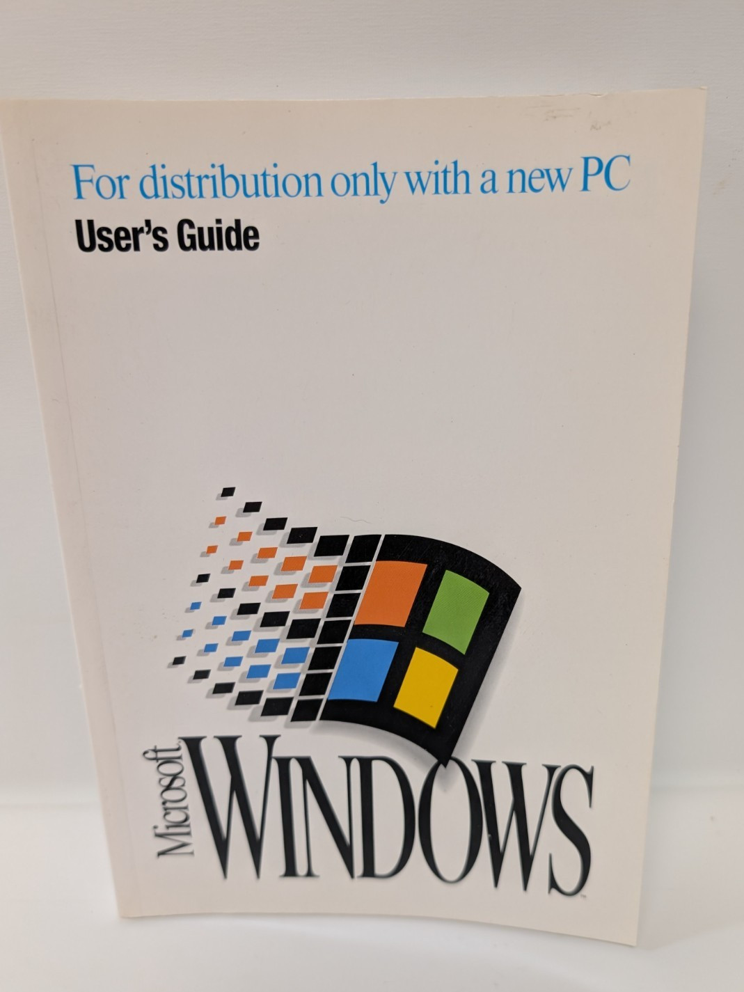 Vintage Microsoft Windows 3.1 User’s Guide Excellent Condition