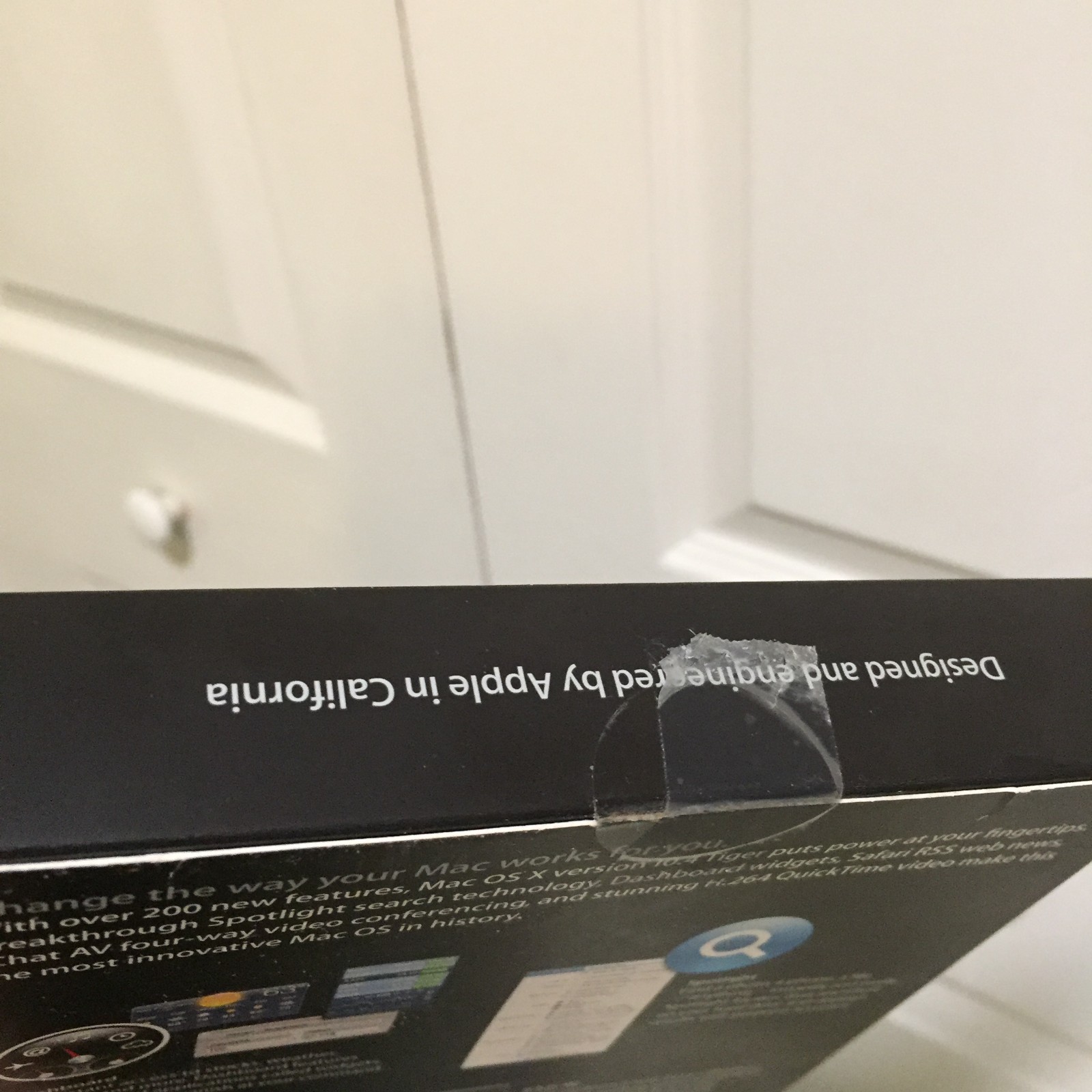 Genuine Apple Mac OS X Tiger 10.4.6 Original Retail Box MA453Z/A New