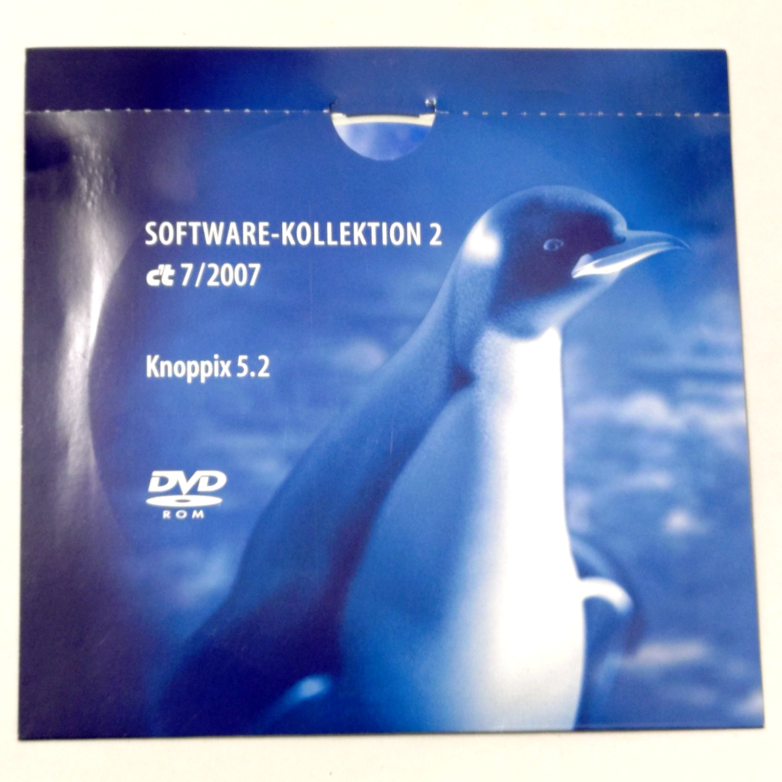 Vintage Linux DVD – Knoppix 5.2 – c’t Magazine – 7 / 2007 – Software Collection 2