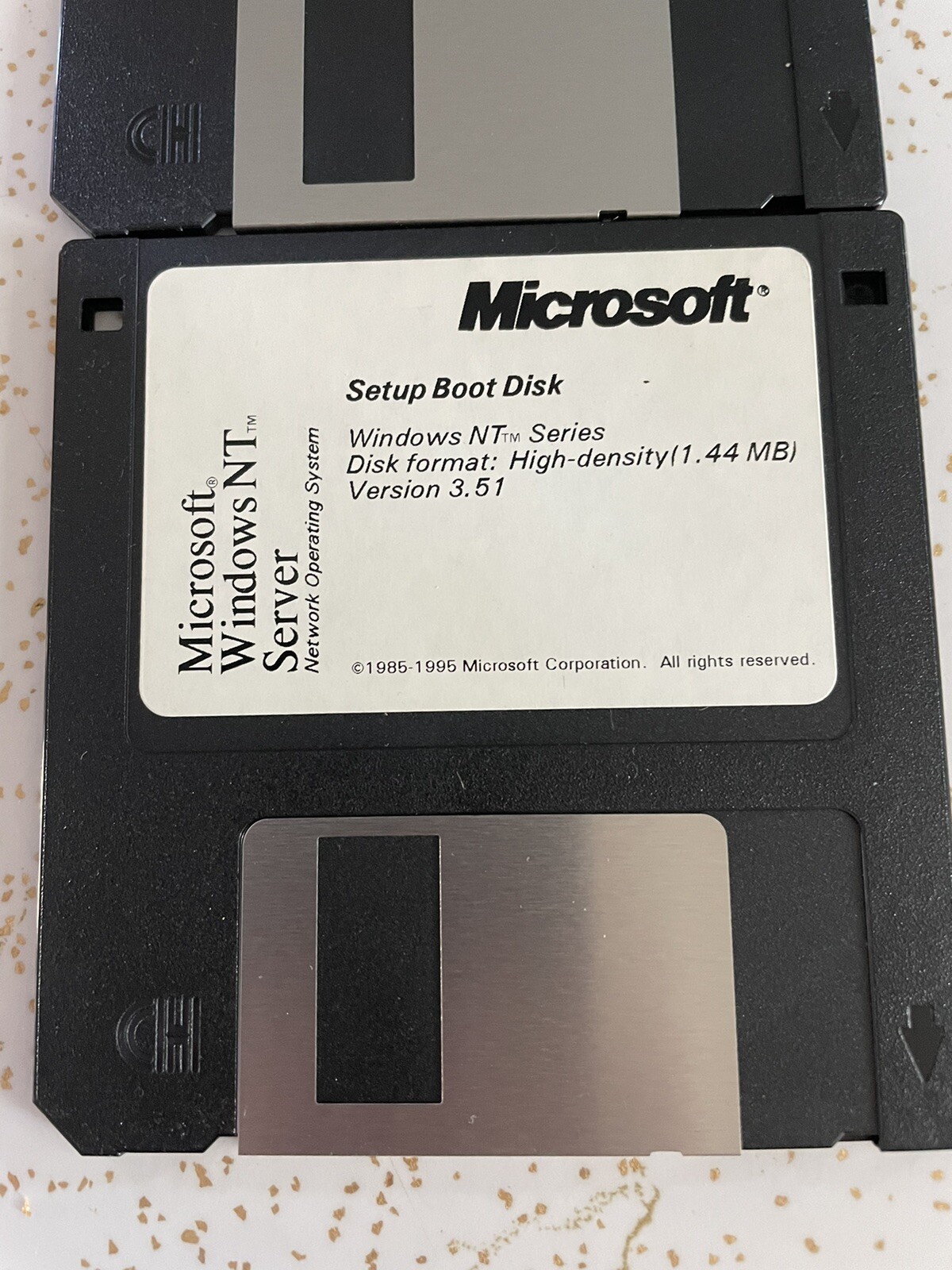 Microsoft Windows NT Server 3.51 Boot And Setup Disk 3.5 Inch Disk