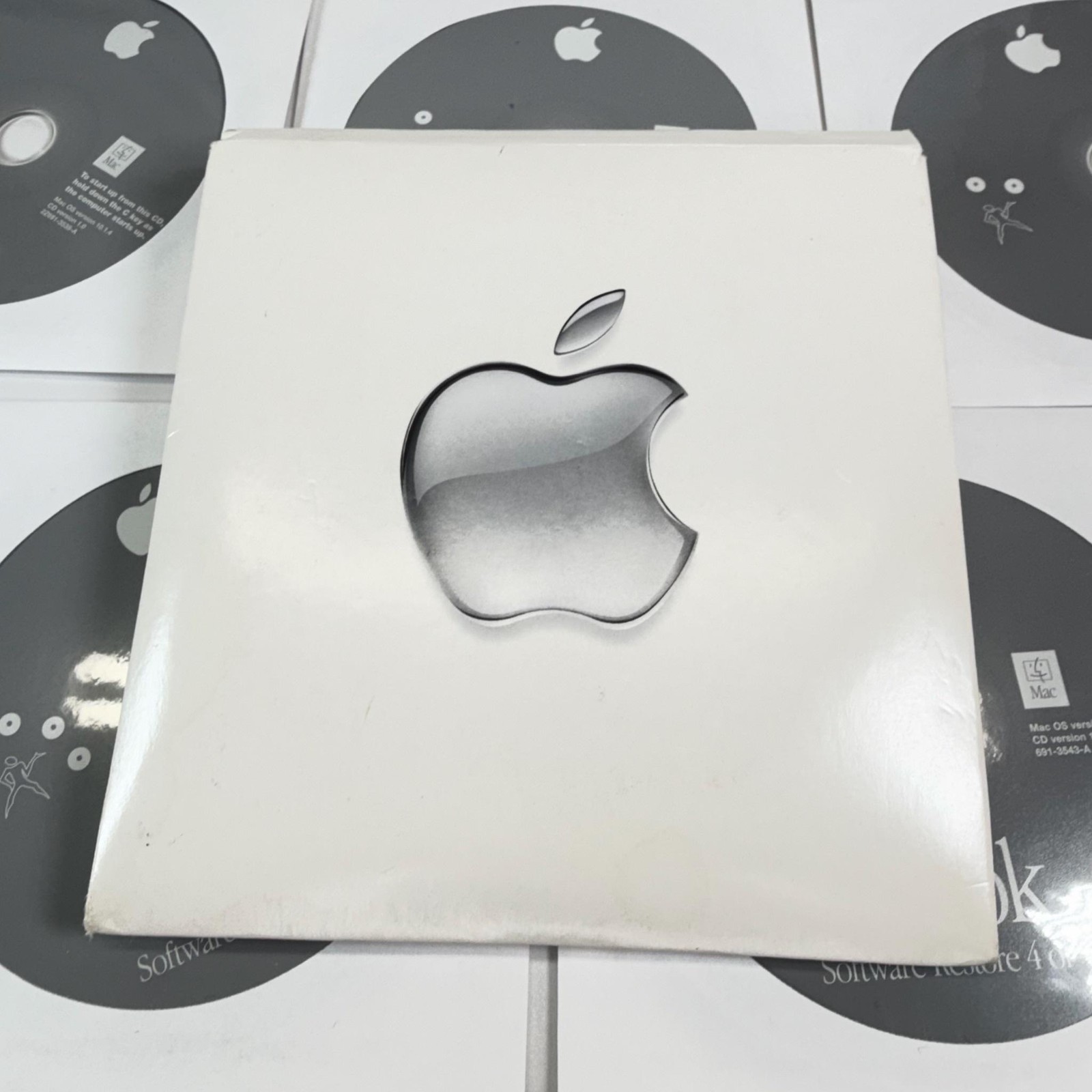 Vintage Apple IBook Mac OS X Mac OS 9 Install Restore CD Set 603-0023-A Software